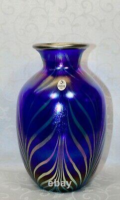 Fenton, Vase, Farvrene Glass, Dave Fetty, Collection Connoisseur 2002