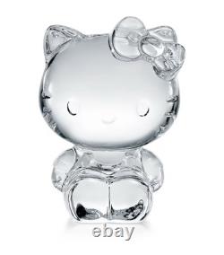 Figurine en cristal Hello Kitty Baccarat originale
