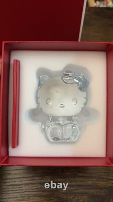 Figurine en cristal Hello Kitty Baccarat originale