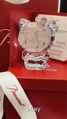 Figurine en cristal Hello Kitty Baccarat originale