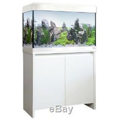 Fluval Roma Led Aquarium 125 Blanc Nouveau Cabinet Limited Edition Fish Tank