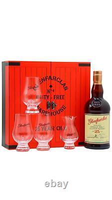 Glenfarclas 25 ans Édition Limitée Verre Pack Whisky 70cl