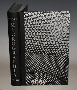 Hooke Micrographia Minute Bodys Magnificing Glass Folio Society Slipcase Ltd Non