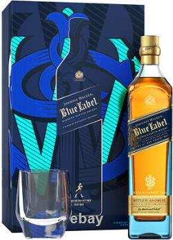 Johnnie Walker Glass Pack Edition Limitée Blue Label Whisky 70cl