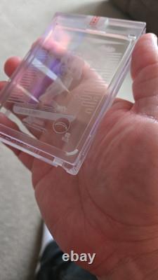 Justin Herbert 2024 Carte Absolute Glass Case Hit Extrêmement Rare ! LA Chargers