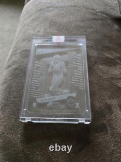 Justin Herbert 2024 Carte Absolute Glass Case Hit Extrêmement Rare ! LA Chargers