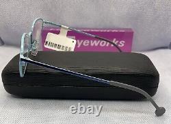 L. A. Eyeworks Édition Limitée Lunettes Dosti - Bleu & Bleu NOUVEAU
