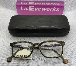 L. A. Eyeworks Lunettes Édition Limitée Fifty Turtle Pond NEUVES