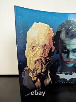 La trilogie The Dark Knight en verre courbé édition limitée #37/#100 StarFirePrints