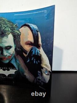 La trilogie The Dark Knight en verre courbé édition limitée #37/#100 StarFirePrints