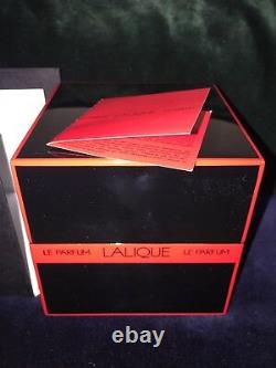Lalique Crystal Falcon Ltd Edition. Eau De Parfum /necklace -very Rare