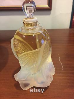Lalique Parfum Perfume Bottle Les Elfes Rare Factice 2002 Édition Limitée Fée