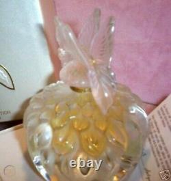 Lalique Perfume Bottle (complet) 2003 Limited Edition Butterfly Large Size Nib