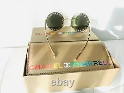Lunettes De Soleil Chanel 2019d Pharrell Limited Edition Gold Frame Capsule Collection
