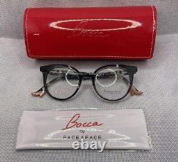 Lunettes Face A Face Édition Limitée Bocca Années 20 2 Couleurs 203 Mauve Foncé NEUVES