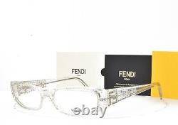 Lunettes Fendi Cear Gem Stone Fabriquées à la main Édition Limitée 51-15-140