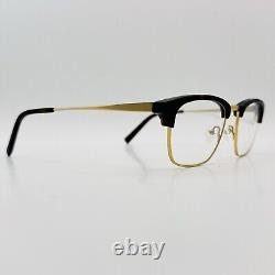 Lunettes Tom Davies Unisex Angulaires Brun Or Mod. 37114 Édition Limitée Neuf