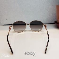 Lunettes de soleil Chopard édition limitée Or 23KT/Cristaux SCHB21S 300G 59 16 135 Nouvelles