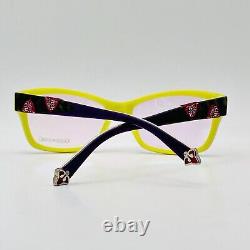 Lunettes de vue Coco Song pour femmes Angulaire Vert Violet Édition Limitée HELL BELLS