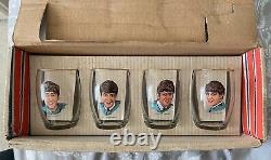 Lunettes originales et cool des Beatles de 1963 avec une boîte ultra rare fabriquée par J & L Co Ltd au Royaume-Uni