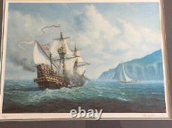 Maritime Limited Edition Peinture À L'huile Imprimer Par Thomas J. Burnell (1989)