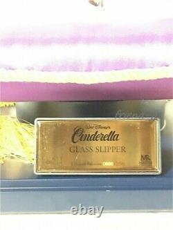 Master Replicas Walt Disney Cinderella Glass Slipper Limited Edition 2500 Avec Coa