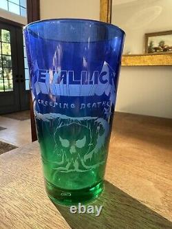 Metallica Creeping Death Verre Gravé - Créations Novelli ÉDITION LIMITÉE