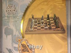 New Disney Limited Edition Alice Through The Looking Glass Chess Game Set Le 500