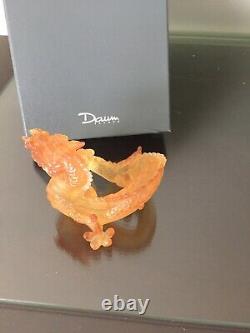 Nouveau Daum De France-dragon Pate De Verre Crystal Limited Edition