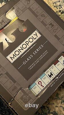 Nouveau Monopoly Glass Edition Series Limited Edition Uk