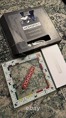 Nouvelle boîte scellée et limitée de la série en verre Genuine Monopoly, rare, édition collector, Royaume-Uni