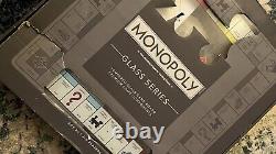 Nouvelle série de verres Monopoly authentiques - Édition limitée, rare, emballée et scellée - Collectionneur Royaume-Uni