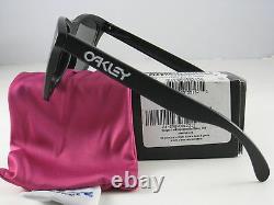 Oakley Frogskins Limited Edition Matte Black Violet Iridium 24-298