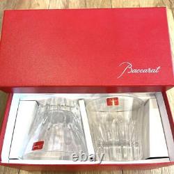 Paire de verres bas Baccarat édition limitée Etna 2011 Nouveauté