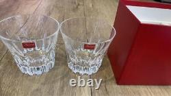 Paire de verres bas Baccarat édition limitée Etna 2011 Nouveauté