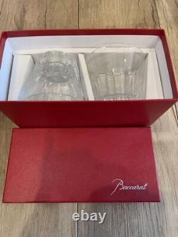 Paire de verres bas Baccarat édition limitée Etna 2011 Nouveauté