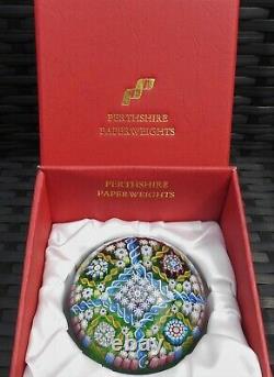 Perthshire Paperweights Complexe Millefiori Edition Limitée Large Paperweight