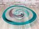 Plat Chargeur Édition Limitée Signé Caithness Jeneo Lewis Art Verre Freestyle