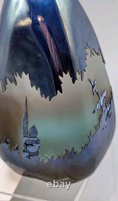 Poids de papier en verre Caithness Épée dans la pierre Philip Chaplain Édition limitée