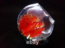 Presse-papier Caithness Glass Morning Jewels Édition Limitée 23/150 BOÎTE & CERTIFICAT