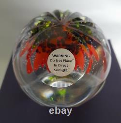 Presse-papier Caithness Glass Morning Jewels Édition Limitée 23/150 BOÎTE & CERTIFICAT
