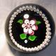 Presse-papiers Caithness Glass Whitefriars Rosette 1986 Édition Limitée 99/164