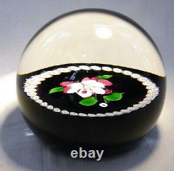 Presse-papiers Caithness Glass Whitefriars Rosette 1986 Édition Limitée 99/164