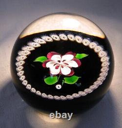 Presse-papiers Caithness Glass Whitefriars Rosette 1986 Édition Limitée 99/164