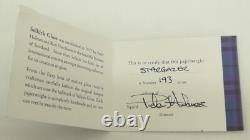 Presse-papiers Selkirk Glass StarGazer Édition Limitée Signée 193 Boîte et COA