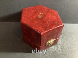 Presse-papiers en verre d'Amber à double superposition facetté Millefiori de Perthshire, édition limitée avec certificat