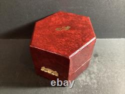 Presse-papiers en verre d'Amber à double superposition facetté Millefiori de Perthshire, édition limitée avec certificat