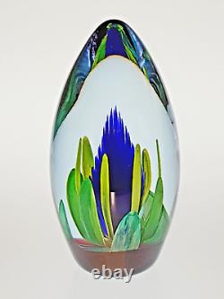 Prototype Caithness Glass Midnight Rapture Paperweight Alistair MacIntosh 1/100