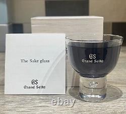 RARE Grand Seiko Édition Limitée Verre à Sake En Laque Urushi Fabriqué au Japon