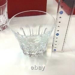 Rare Baccarat Paire Lowball Glass Limited Edition Etna 2011 Du Japon